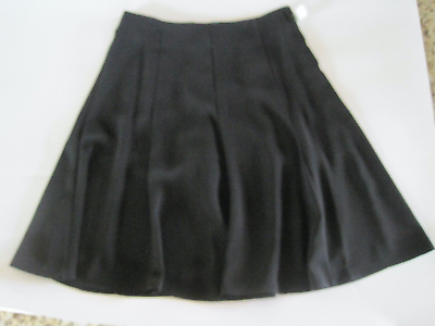 #ad CeCe Black Fit Flare Skirt Waist 15.5quot; Length 22quot; $24.97