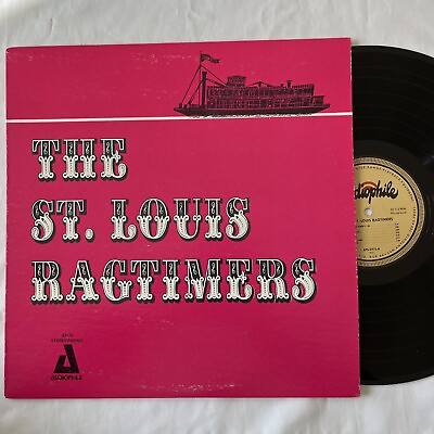 #ad THE ST. LOUIS RAGTIMERS Audiophile AP 75 Vintage Vinyl STEREO LP Record $19.90