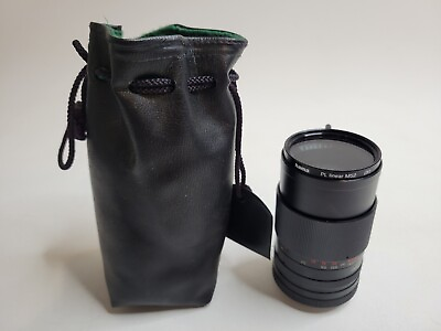 #ad Vivitar Auto F=135mm Camera Zoom Lens 1:3.5 No. 4098632 W Bag $19.99