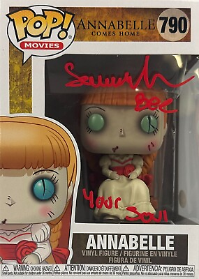 #ad Samara Lee autographed inscribed Funko Pop #790 Annabelle JSA The Conjuring $127.99