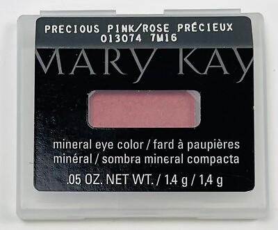 #ad MARY KAY .05oz Mineral Eye Color Shadow PRECIOUS PINK 013074 Discontinued NEW $16.99