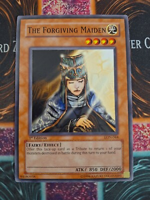 #ad Yu Gi Oh TCG The Forgiving Maiden LON 044 Common 1st Edition Near Mint $7.20