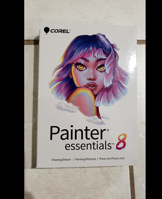 #ad Corel Painter Essentials 8 Beginner Digital Painting Software Drawingamp; Photo Art $62.32