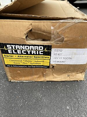 #ad Starter Standard Electric 24v 11 Tooth Starter Motor 5 8 Mount $150.00