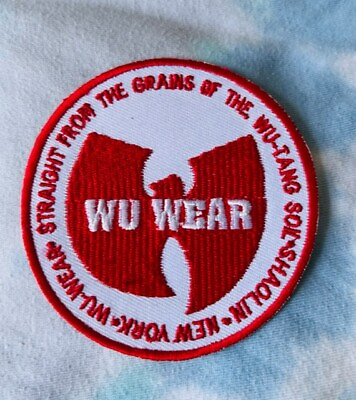 #ad Wu Tang Wu Wear Patch 90#x27;s old school hip hop Shaolin 36 Chambers Ghostface $8.00