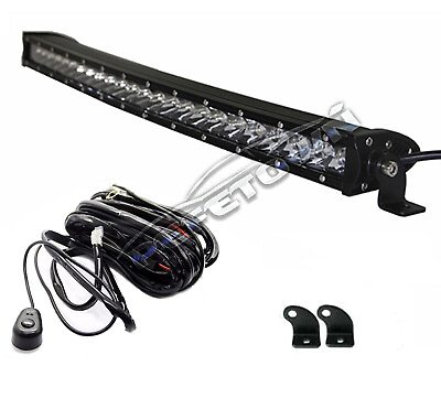 #ad 20 Inch Curved Led Light Bar Combo Offroad Boat Truck UTE SUV ATV 4WD Bumper 12V $88.31