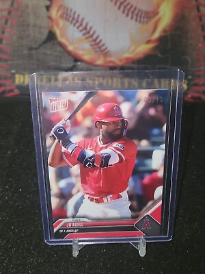 #ad JO ADELL 2023 Topps NOW BLACK RED PARALLEL ##x27;d 10 Road Opening Day #125 Angels $100.00