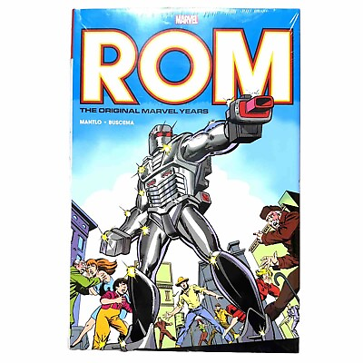 #ad ROM The Original Marvel Years Omnibus Vol 1 MM New Sealed $5 Flat Combined Ship $77.00