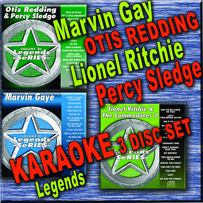 #ad Legends Karaoke 33 CDG Set $250.00