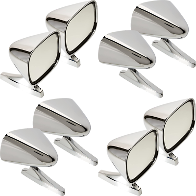 #ad Dual Vintage Style Chrome Sport Bullet Mirrors For Hot Rods Classic Muscle Car $51.91
