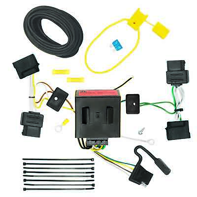 Trailer Hitch Tow Wiring Kit for Ford Lincoln Mercury Mazda 4 Way T Connector $66.49
