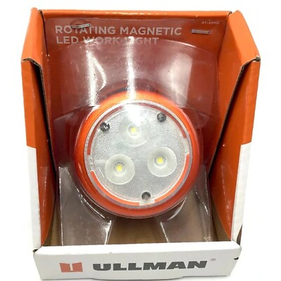 Ullman Rt 3Smd Ullman Led Red Black Magnetic Light 360 Rotating Head $20.99