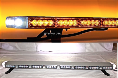 40quot; LED Amber Light Bar Flashing Tow Plow Truck Wrecker TAKE DOWN ALLEY BRAKE $279.99