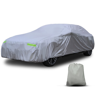 #ad #ad Universal for Car Cover Waterproof All Weather Fit Sedan Length 190quot; 200quot; $13.23