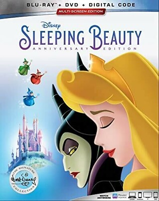 #ad Sleeping Beauty Blu Ray DVD Digital. New Free Ship W. SLIPCOVER $10.98