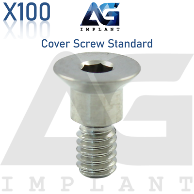 #ad 100 Cover Screw For Standard Platform Prosthetic System Hexagon 2.42mm $399.90