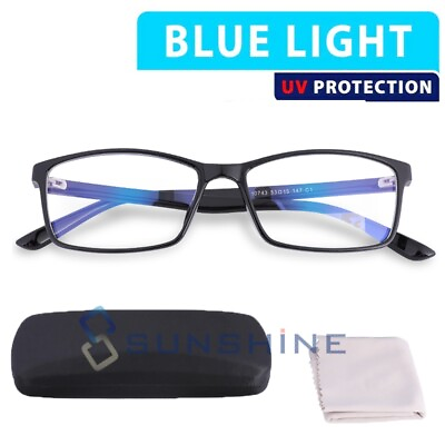 Anti Glare Block Blue Light Blocking Glasses Computer Gaming Blue Screen Glasses $13.59