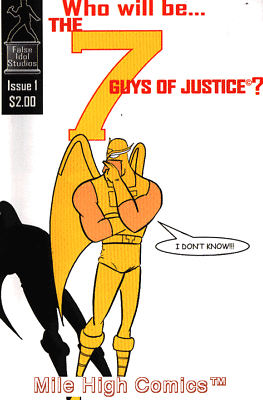 #ad 7 GUYS OF JUSTICE 2000 Series #1 Fine Comics Book $6.00