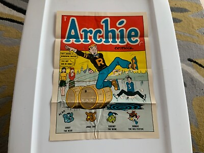 #ad Vintage 1970s Archie Comics Issue Number 1 Cover Poster $39.99