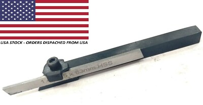 Mini Lathe Cut off 6 mm Square Parting Tool HSS Blade USA FULFILLED $13.35