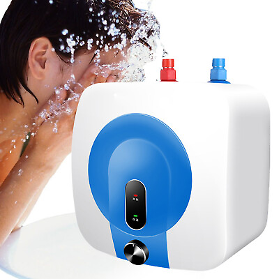 #ad Mini Hot Water Heater 110V 8L Electric Tank Water Heater For Kitchen amp; Bathroom $75.01