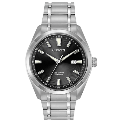 #ad Citizen Eco Drive Super Titanium Men#x27;s Quartz Watch AW1248 80E New In Box $192.56