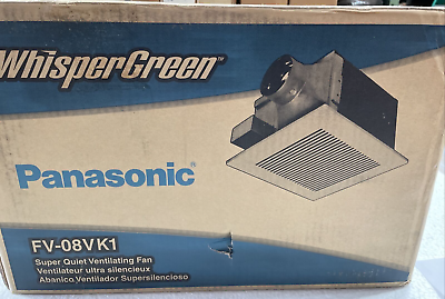#ad Panasonic FV 08VK1 WhisperGreen 80 CFM Ceiling Ventilation Fan $78.00