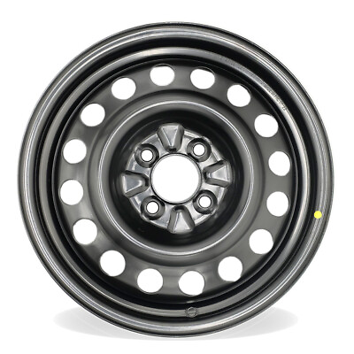#ad 15quot; 15x5.5 Black Steel Wheel For Nissan Versa 2013 2019 OEM Quality Rim 62579 $93.96