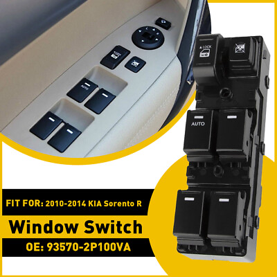 #ad Master Window Control Door Power Switch for 2010 2011 2012 2013 2014 KIA Sorento $17.99