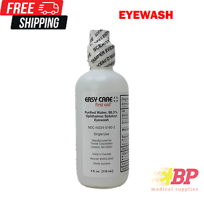 #ad Emergency First Aid Eye Wash 4 oz $4.95