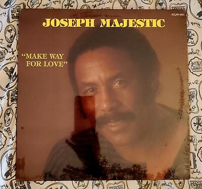 #ad RARE SEALED JOSEPH MAJESTIC MAKE WAY LOVE Modern Soul Boogie LP PRIVATE LABEL $99.99
