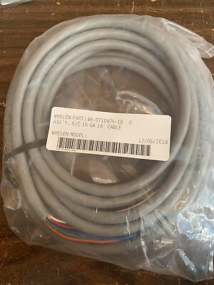 Whelen Lightbar Cable Part# 46 0710479 18 $69.00