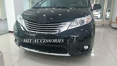 #ad for TOYOTA SIENNA 2011 2017 front lower grill chrome garnish trim molding cover $49.99