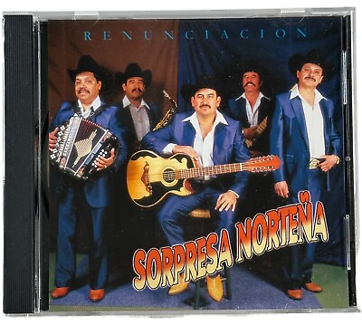 #ad Sorpresa Nortena Renunciacion CD 2000 Joey Records Latin Factory Sealed $12.95