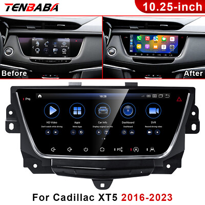#ad Car 10.25#x27;#x27; Android GPS 4GB64GB Bluetooth Navigation For Cadillac XT5 2016 2023 $557.91