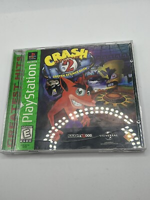 #ad Crash Bandicoot 2: Cortex Strikes Back Greatest Hits Sony PlayStation 1 2000 $12.99