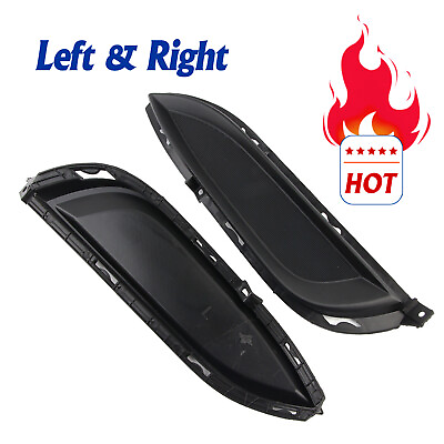 #ad Pair Front Bumper Fog Lamp Hole Cover For 2014 2016 Kia Forte LH amp; RH Bezel New $25.67