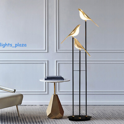 #ad Nordic bird lamp simple bedroom bed lamp creative hotel LED floor lamp $354.38