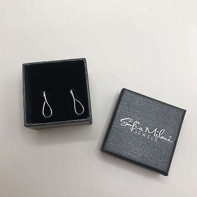 #ad New Women’s Sofia Milani Stud Earrings Sterling Silver 925 $6.00