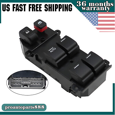 #ad Master Power Window Door Switch Fit For 2009 2014 Honda New $24.65