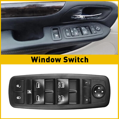 #ad Driver Power Window Master Switch For Dodge Grand Caravan 2012 2019 68110871AA E $20.89