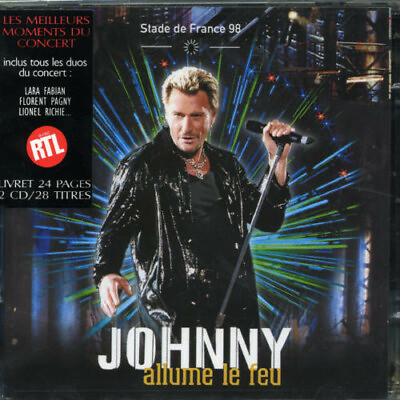 #ad Stade de France 1998 by Johnny Hallyday CD 1999 $9.94
