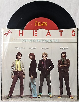 #ad Heats I DON#x27;T LIKE YOUR FACE ORDINARY GIRLS 1980 45rpm 7quot; HT 001 power pop KBD $18.99