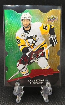 #ad 2017 18 Upper Deck MVP Colors and Contours Level 2 Gold Kris Letang #58 $2.49