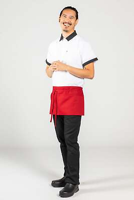 #ad Uncommon Chef Unisex Two Section Pocket Waist Apron #3065 $19.68