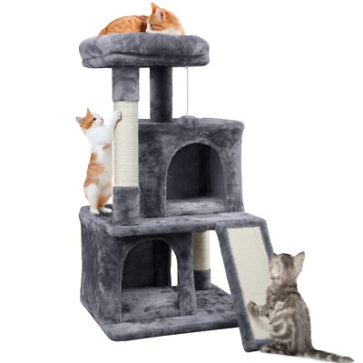 #ad 36in Cat Tree Cat Tower for Indoor Cats Play Rest Climber Stand Cat Furniture $45.99