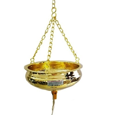 #ad Shirodhara yantra Brass with flow control 2 L Panchakarma Pot for massage US $82.00