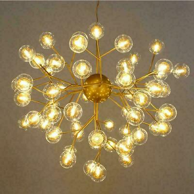 #ad LED Modern Glass Bubble Chandelier Firefly Ceiling Pendant Lamp Glass Lighting $349.00