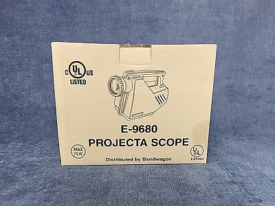#ad Vintage Projecta Scope E 9680 Art Drawing Tracing Projector Open Box u 5G $45.00