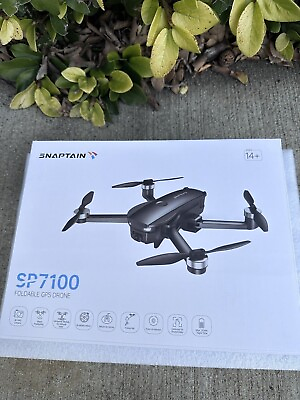 #ad Snaptain SP7100 5G RC Drone GPS 4K HD Dual Camera FPV Quadcopter Brushless Motor $89.00